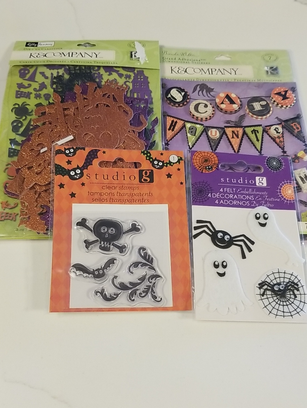 Halloween Scrapbooking/ Card Making Lot